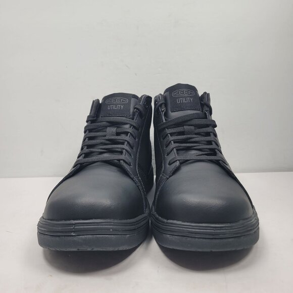 Keen PTC Kenton Men's Black Mid Work Shoe US Size 9D NWOT SAMPLE - Picture 3 of 9